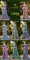Libas Vol 8 By Kashvi Dull Moss Wholesale Daily Wear Saree In India
